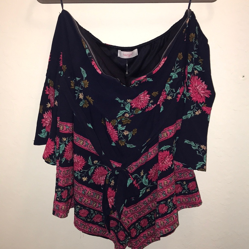 Henri Girl Romper Size L NEVER WORN